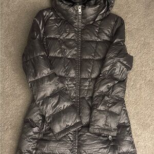 Andrew Marc Women’s Silver Gray Packable Puffer Jacket Medium 600 Power Fill